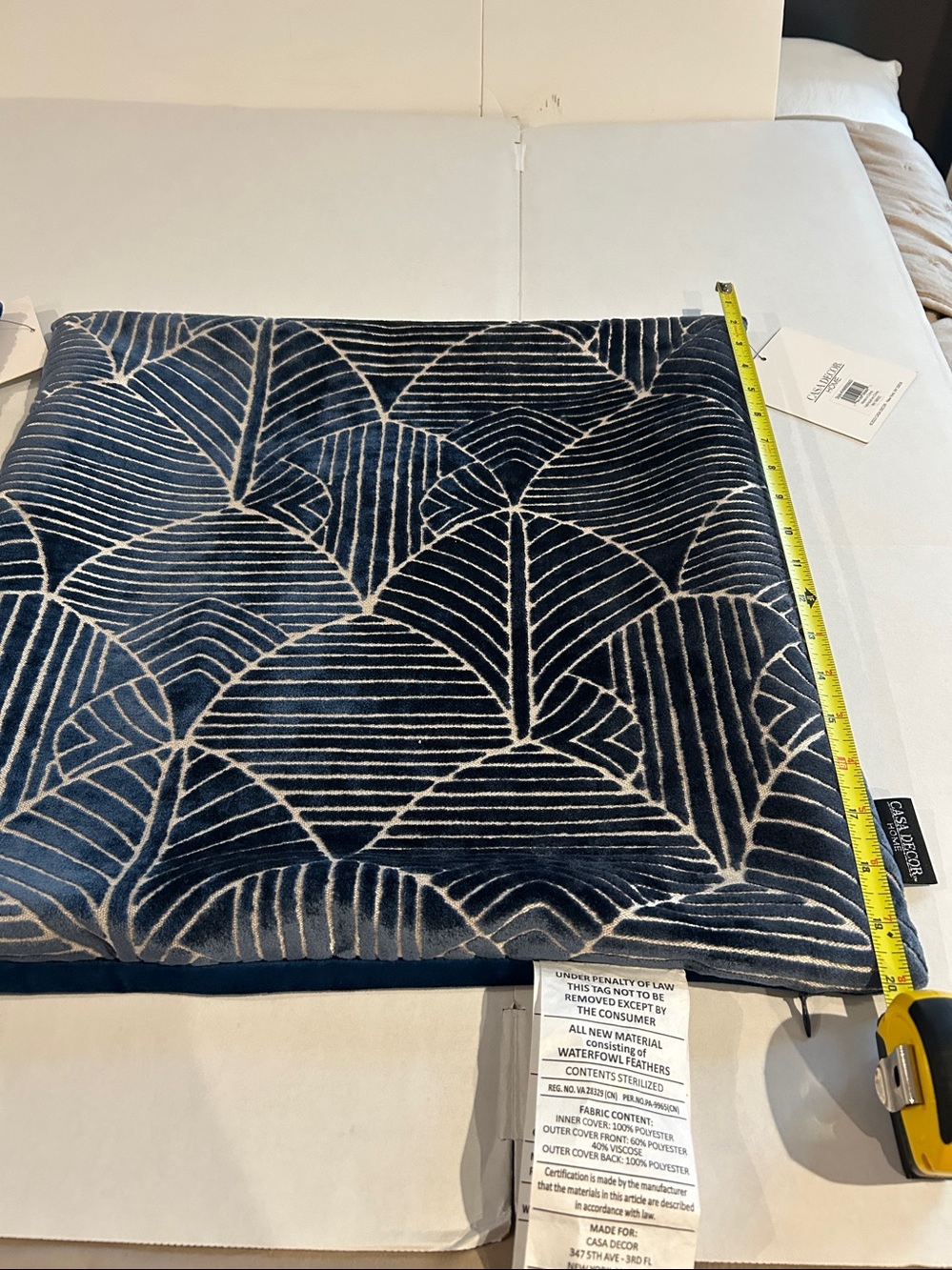 Pair of accent pillow covers 20x20